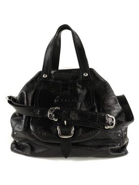 TOD’S Black Patent Leather Handbag
